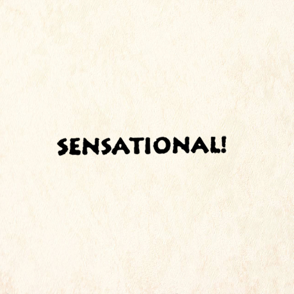 StampaFe Sensational Tiny Bold Text Mini Rubber Art Stamp