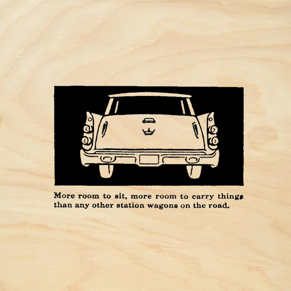 StampaFe Station Wagon Rubber Art Stamp