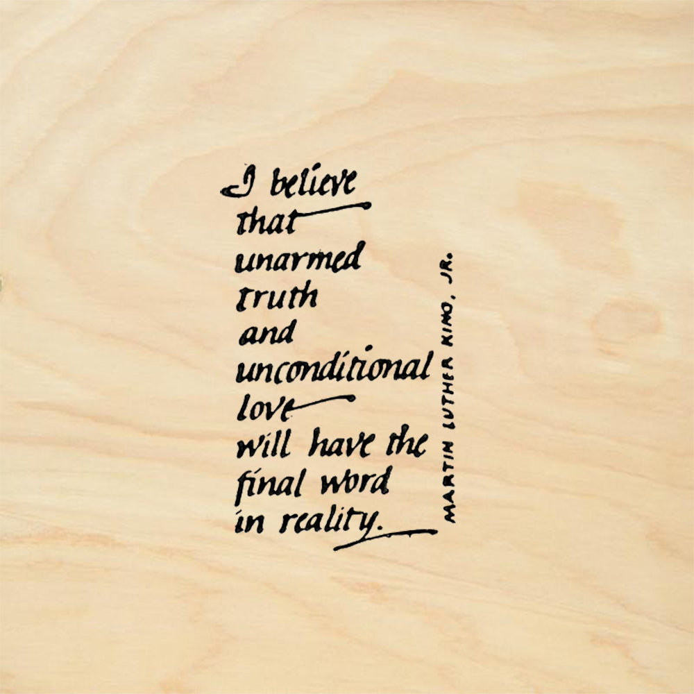 StampaFe Unarmed Truth Rubber Art Stamp