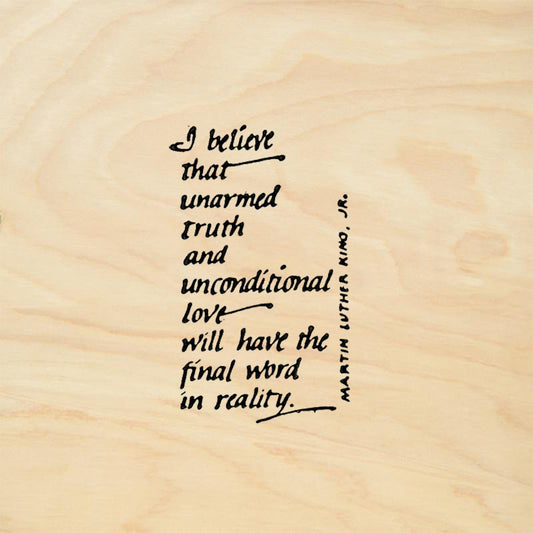 StampaFe Unarmed Truth Rubber Art Stamp