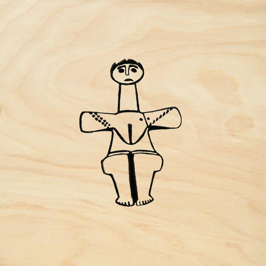 StampaFe Goddess Figure 3 Primitive Rubber Art Stamp