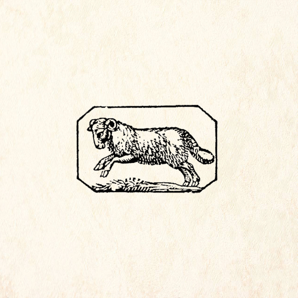 StampaFe Aries Celestial Rubber Art Stamp