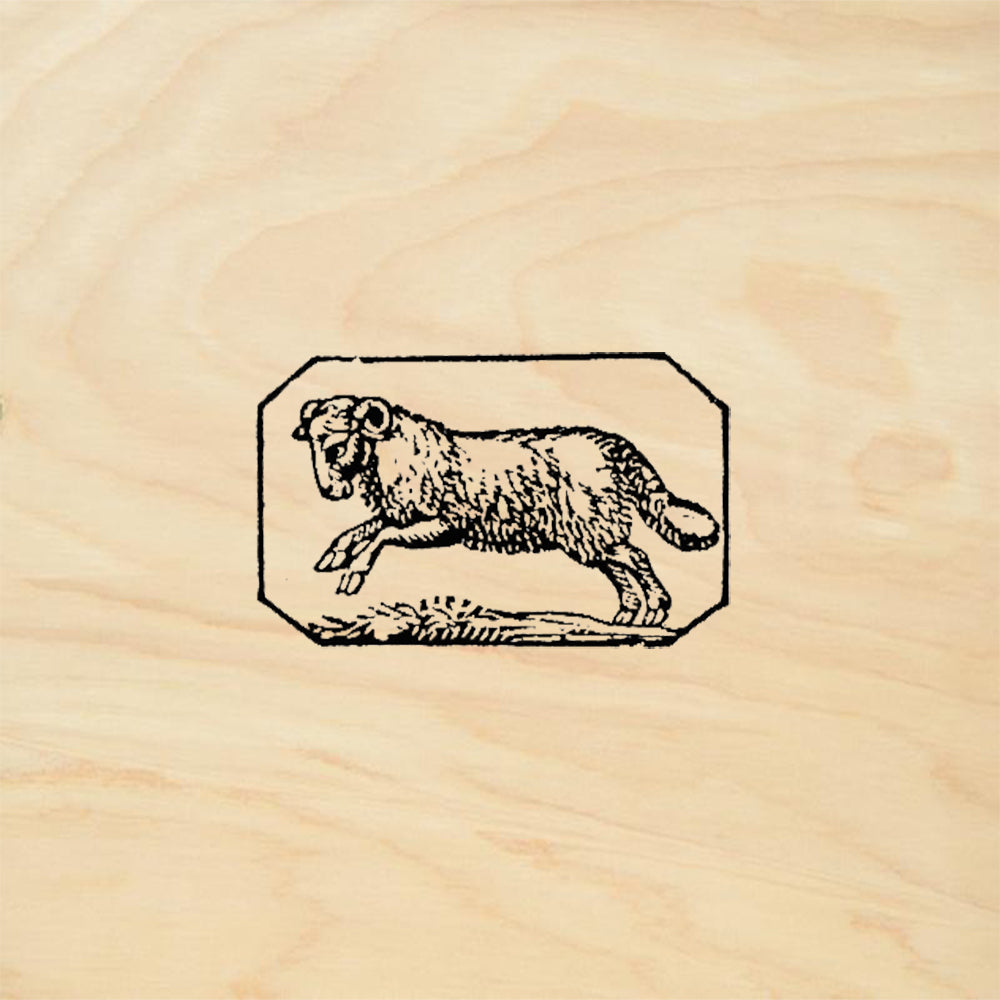 StampaFe Aries Celestial Rubber Art Stamp