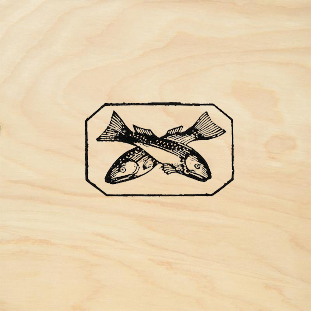 StampaFe Pisces Celestial Rubber Art Stamp