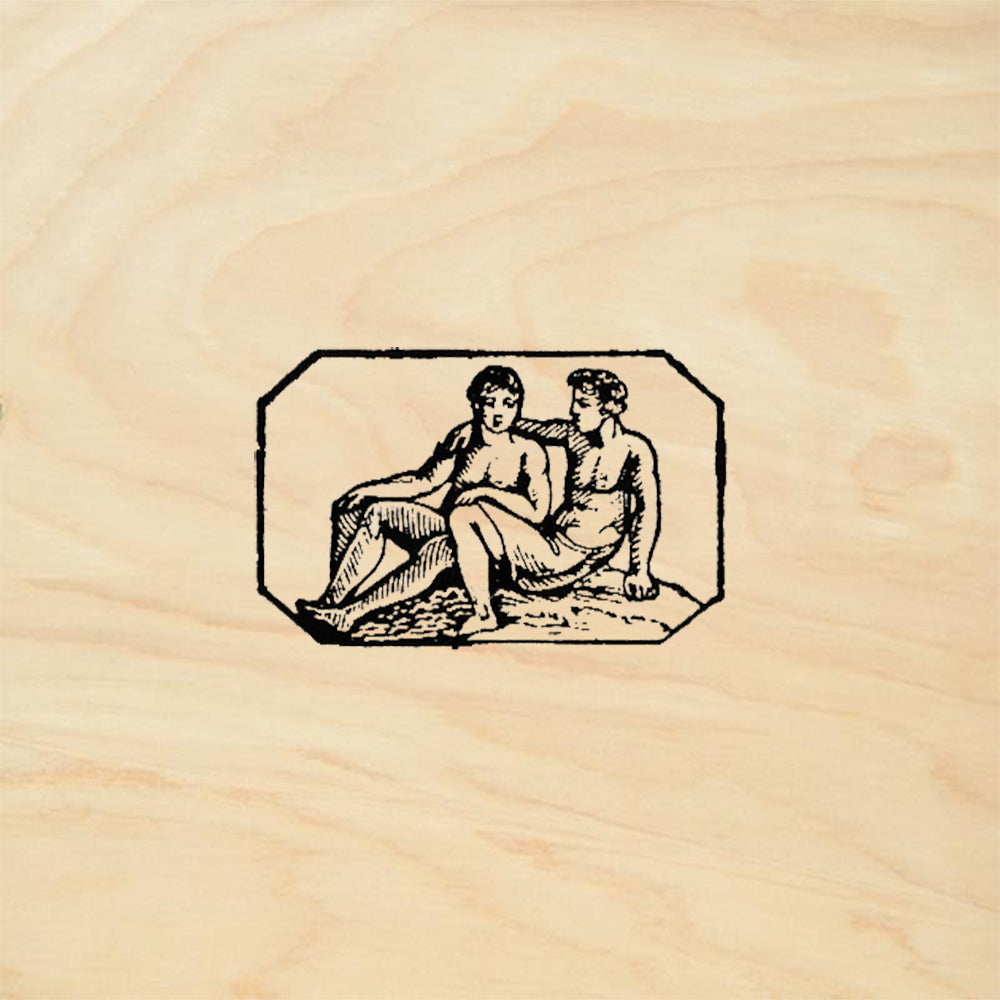 StampaFe Gemini Celestial Rubber Art Stamp