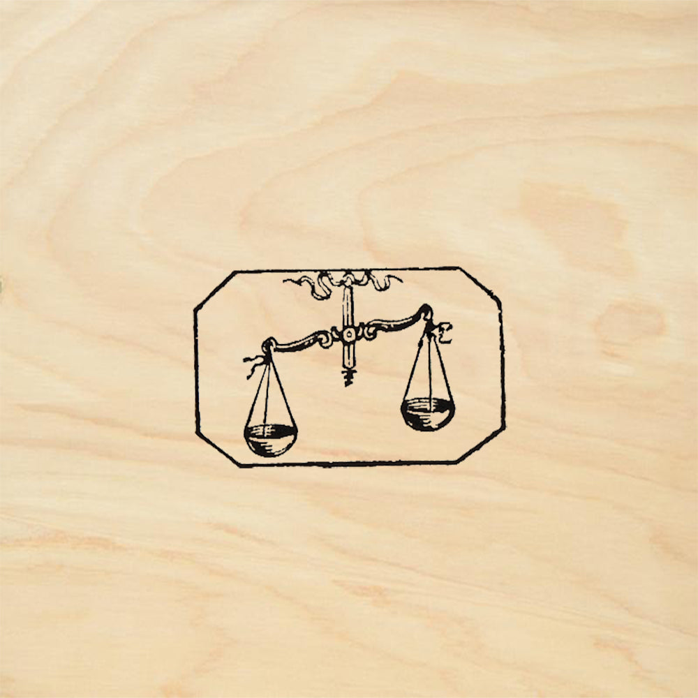 StampaFe Libra Celestial Rubber Art Stamp
