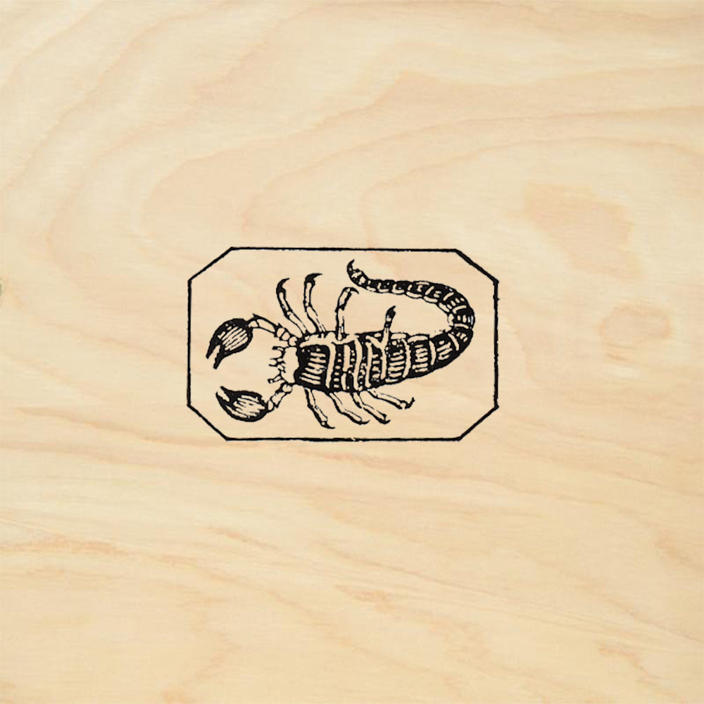 StampaFe Scorpio Celestial Rubber Art Stamp