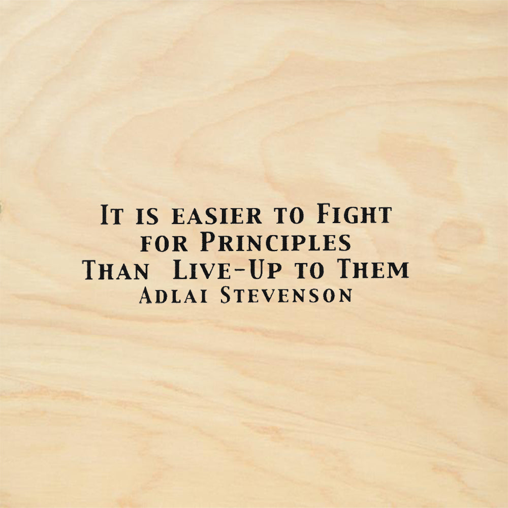StampaFe Principles Rubber Art Stamp