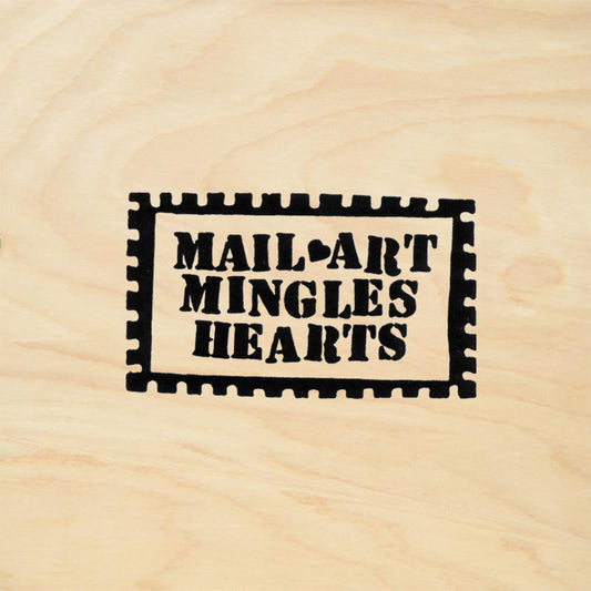 StampaFe Mail Art Mingles Hearts Rubber Art Stamp