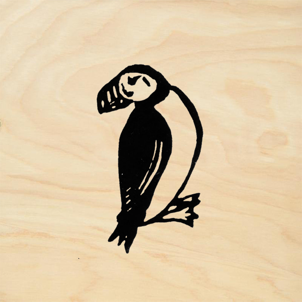 StampaFe Puffin Animal Rubber Art Stamp
