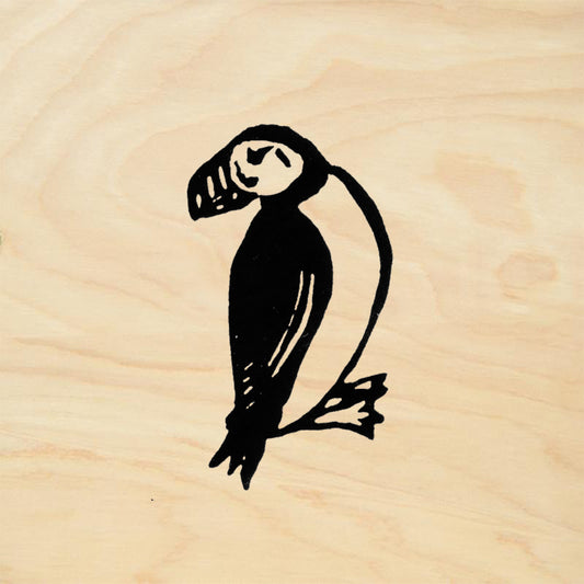 StampaFe Puffin Animal Rubber Art Stamp