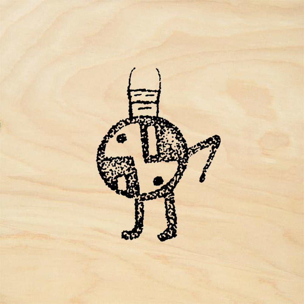 StampaFe Earth Shield Southwest Rubber Art Stamp