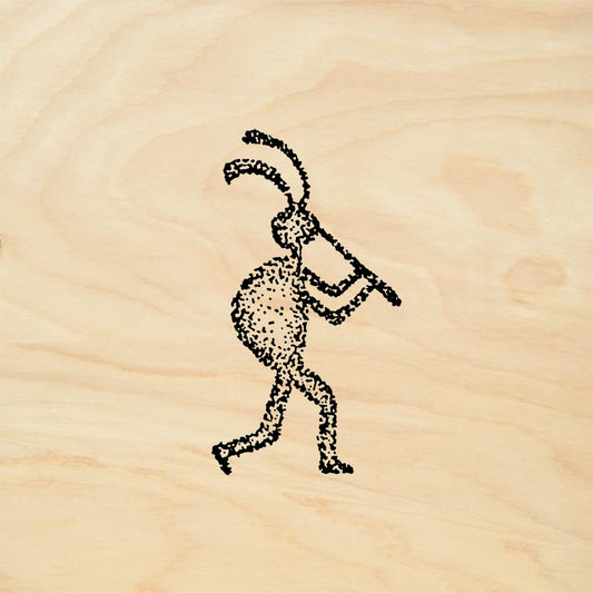 StampaFe Kokopelli Southwest Rubber Art Stamp