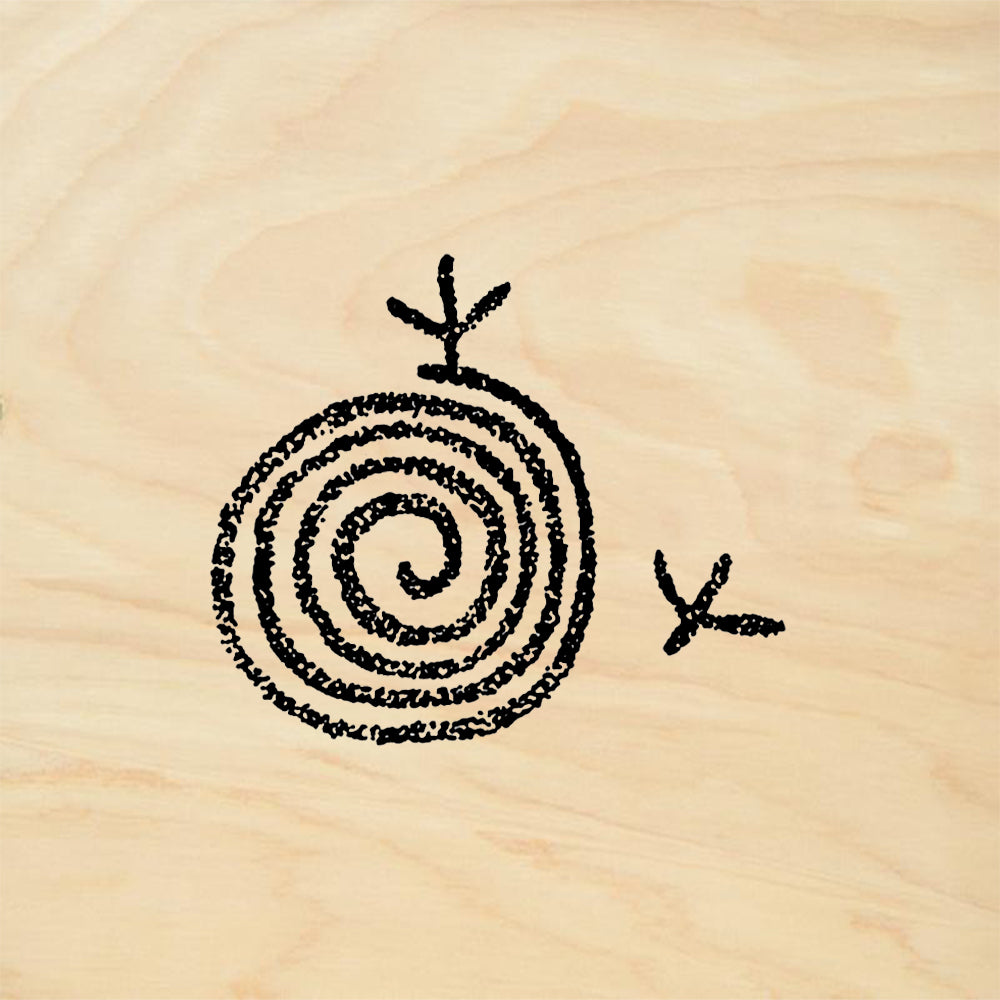 StampaFe Source Petro Southwestern Petroglyph Rubber Art Stamp