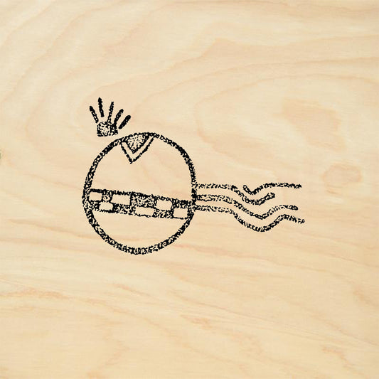 StampaFe Sunrise Petro Southwest Rubber Art Stamp