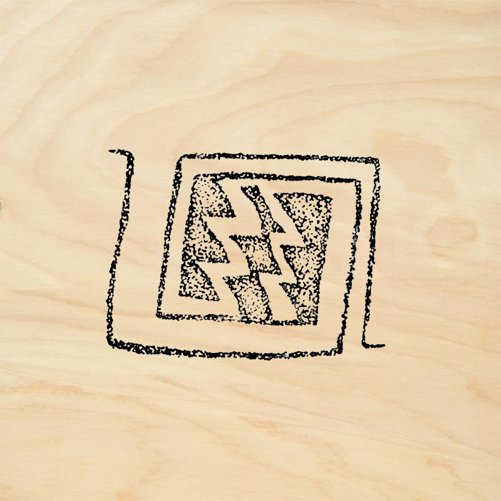 StampaFe Lightning Petro Southwestern Petroglyph Rubber Art Stamp