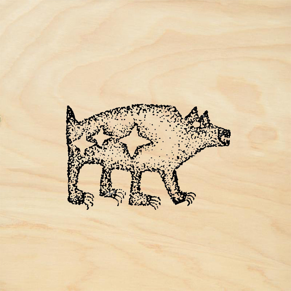 StampaFe Ursa Major Animal Rubber Art Stamp