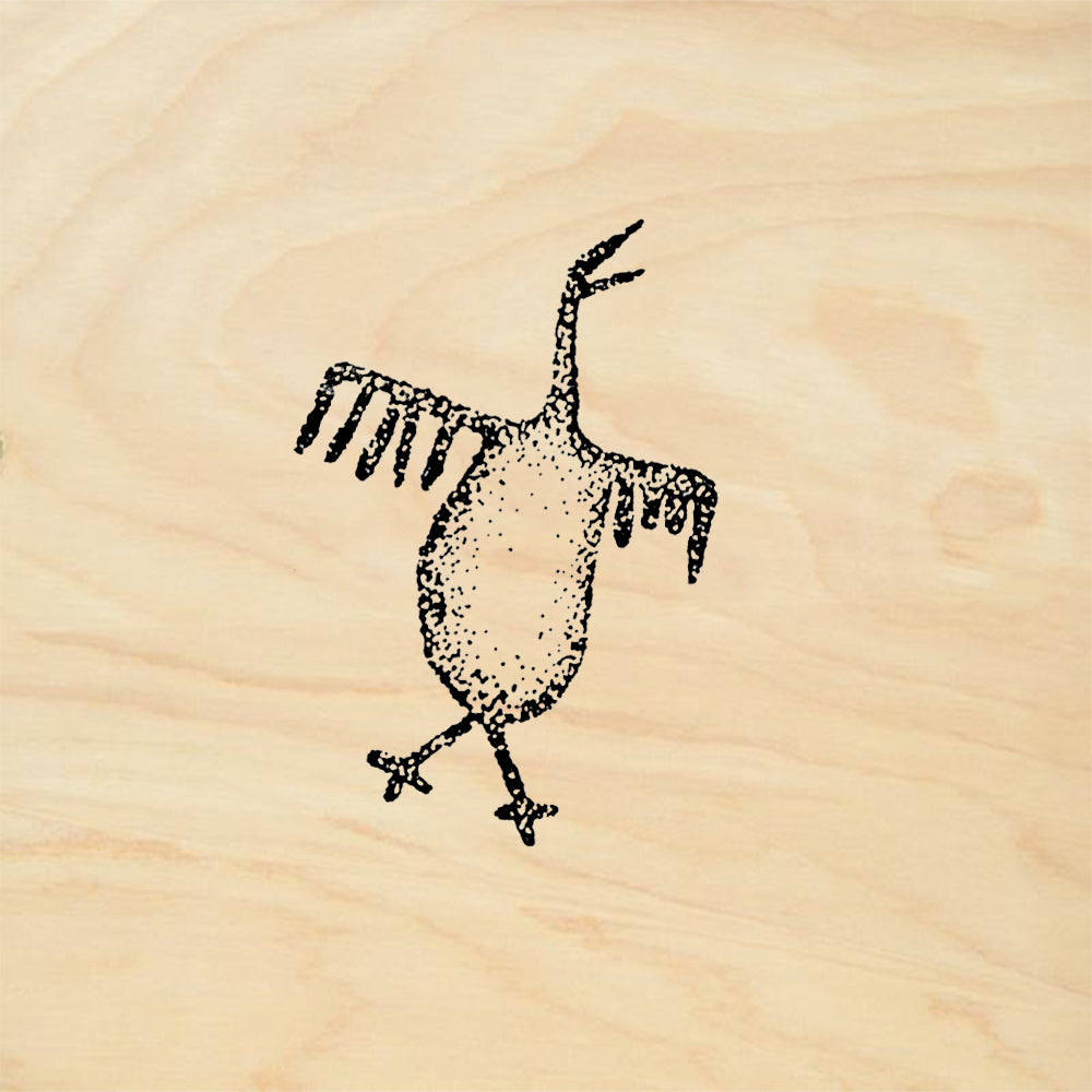 StampaFe Bird Petro Animal Rubber Art Stamp