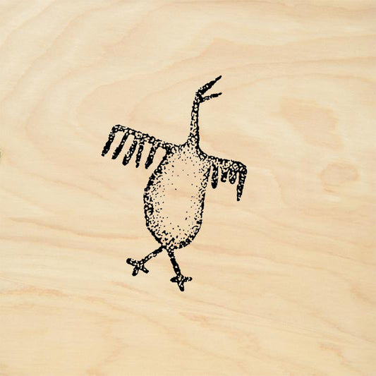 StampaFe Bird Petro Animal Rubber Art Stamp