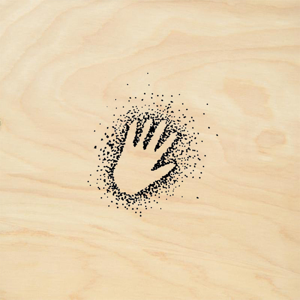 StampaFe Handprint Southwest Rubber Art Stamp
