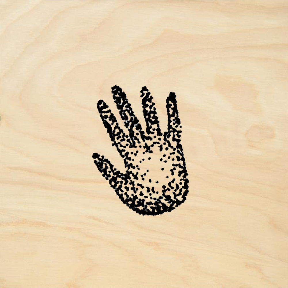 StampaFe Hand Petro Solid Southwest Rubber Art Stamp