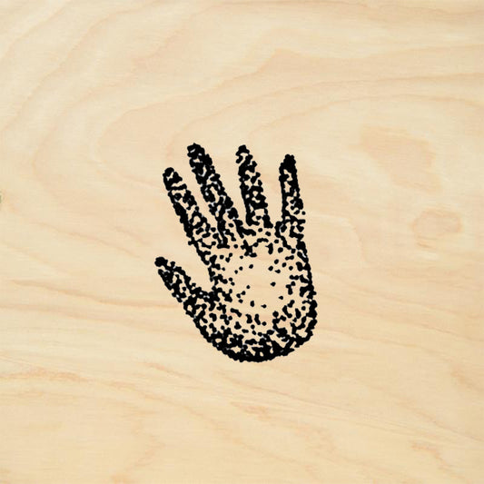 StampaFe Hand Petro Solid Southwest Rubber Art Stamp