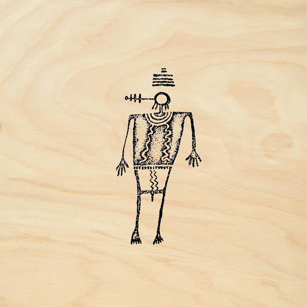 StampaFe Holy Man Southwest Rubber Art Stamp