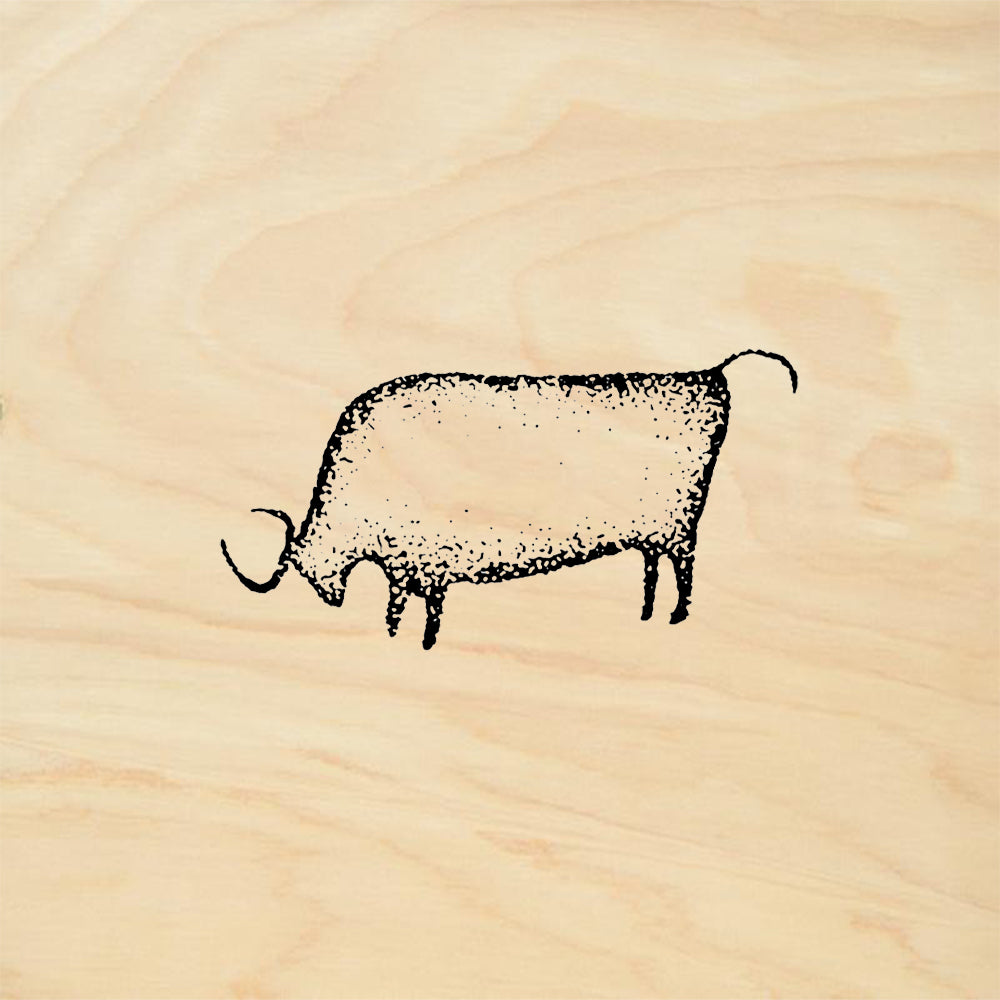 StampaFe Buffalo Petro Animal Rubber Art Stamp