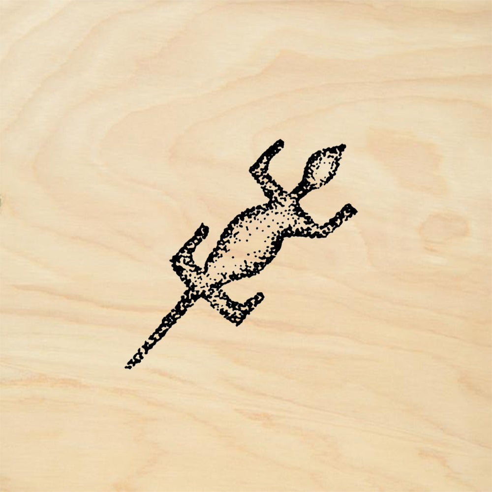StampaFe Lizard Southwest Rubber Art Stamp