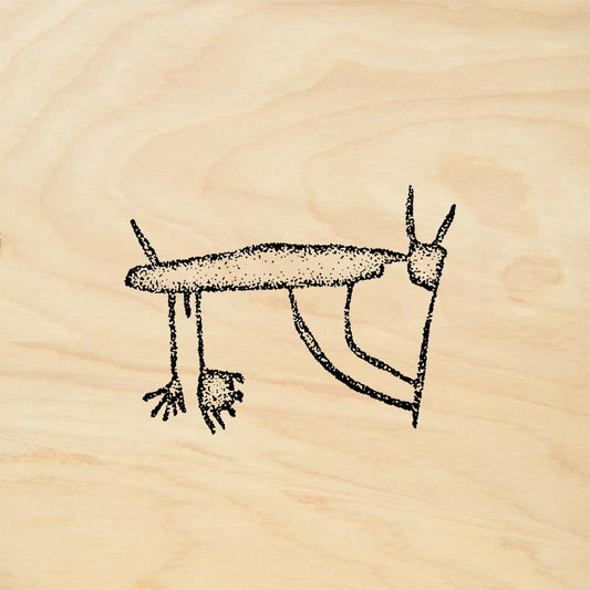 StampaFe Kokoyote Southwest Rubber Art Stamp