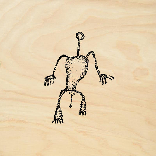 StampaFe Man Petro Southwest Rubber Art Stamp