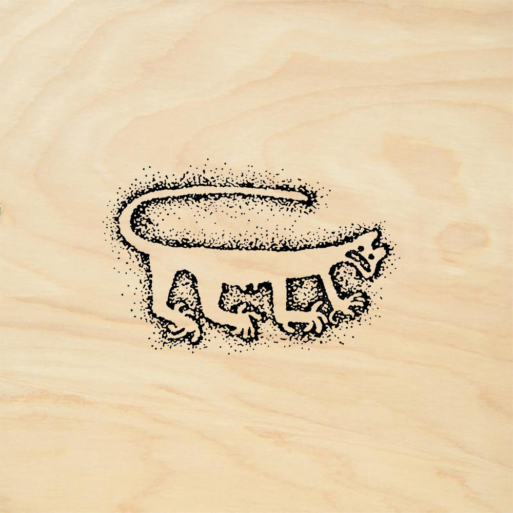 StampaFe Mountain Lion Animal Rubber Art Stamp