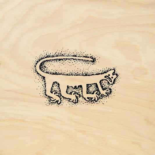StampaFe Mountain Lion Animal Rubber Art Stamp