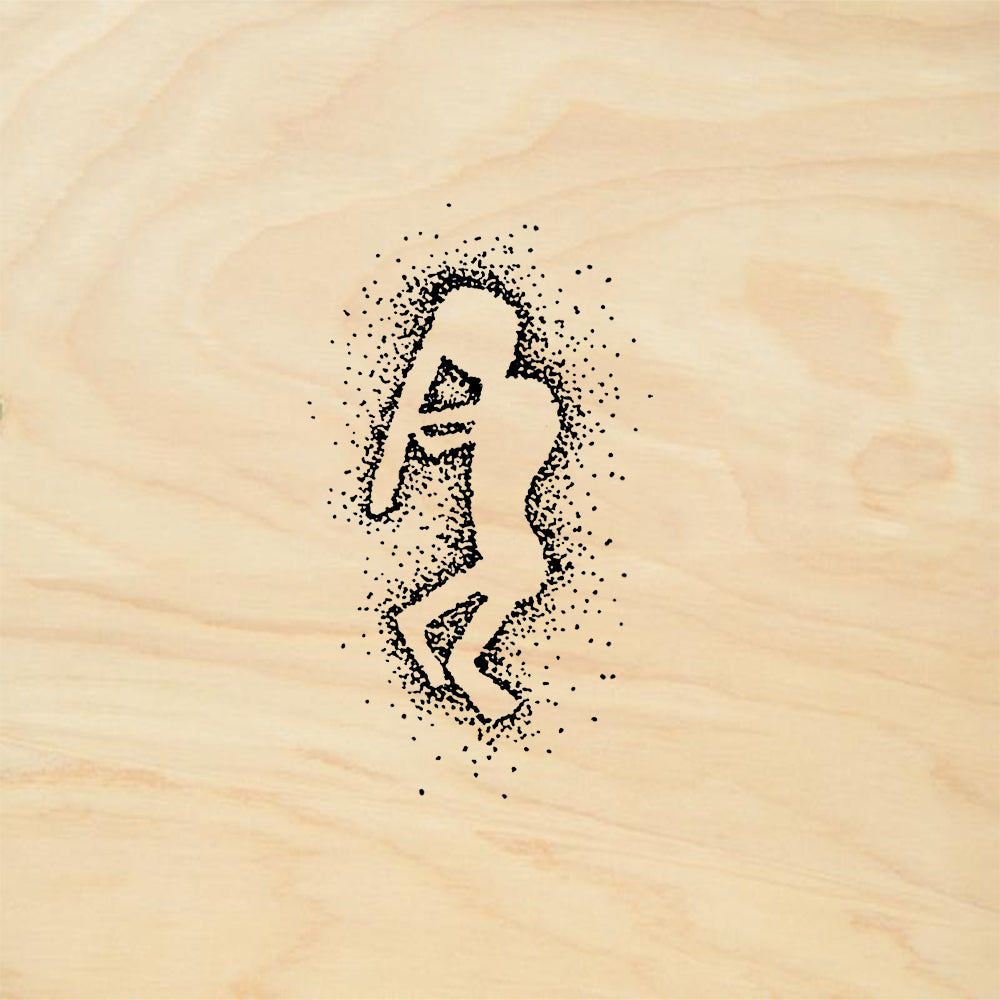 StampaFe Old Kokopelli Southwest Rubber Art Stamp