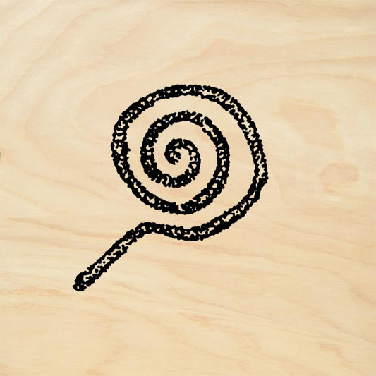 StampaFe Spiral Petro Southwest Rubber Art Stamp
