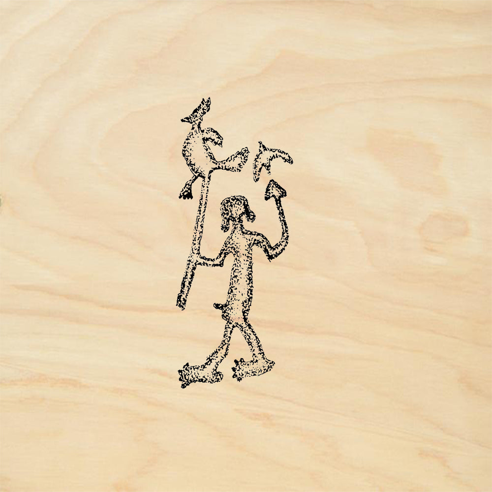 StampaFe Shaman Tribal Rubber Art Stamp