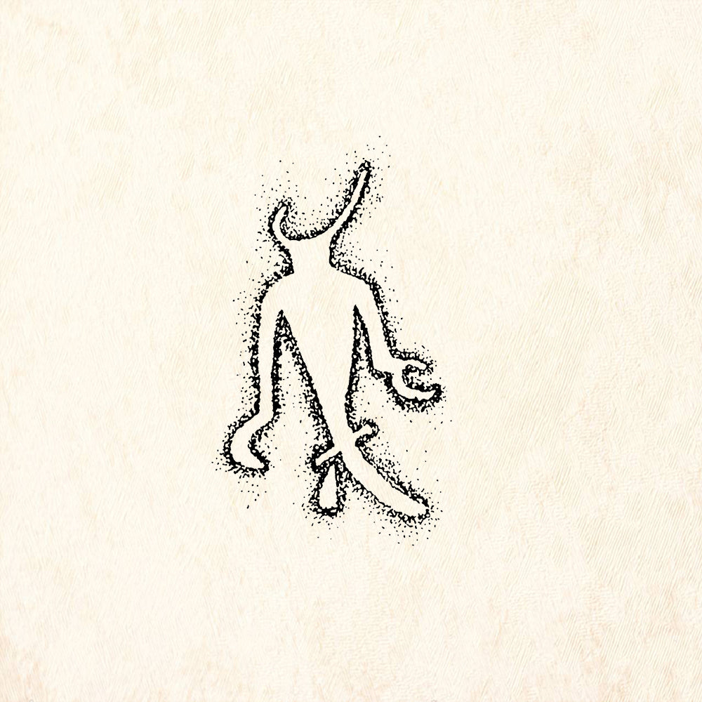 StampaFe Fool Southwest Rubber Art Stamp