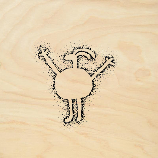 StampaFe Deer Spirit Southwest Rubber Art Stamp