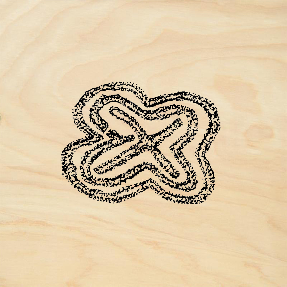 StampaFe Ritual Site Large Southwest Rubber Art Stamp