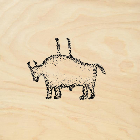 StampaFe Bison Southwest Rubber Art Stamp