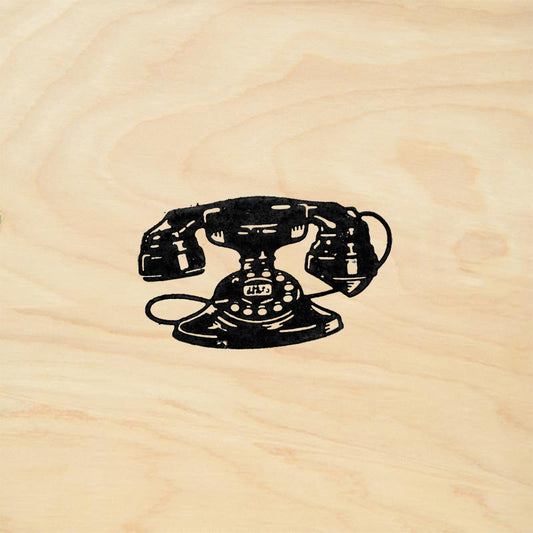 StampaFe Dial Phone Retro Rubber Art Stamp