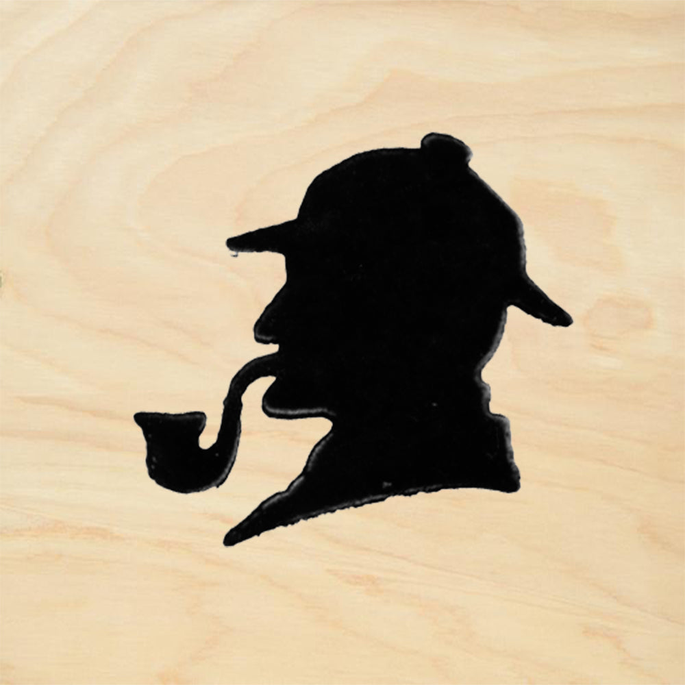 StampaFe Sherlock Vintage Rubber Art Stamp