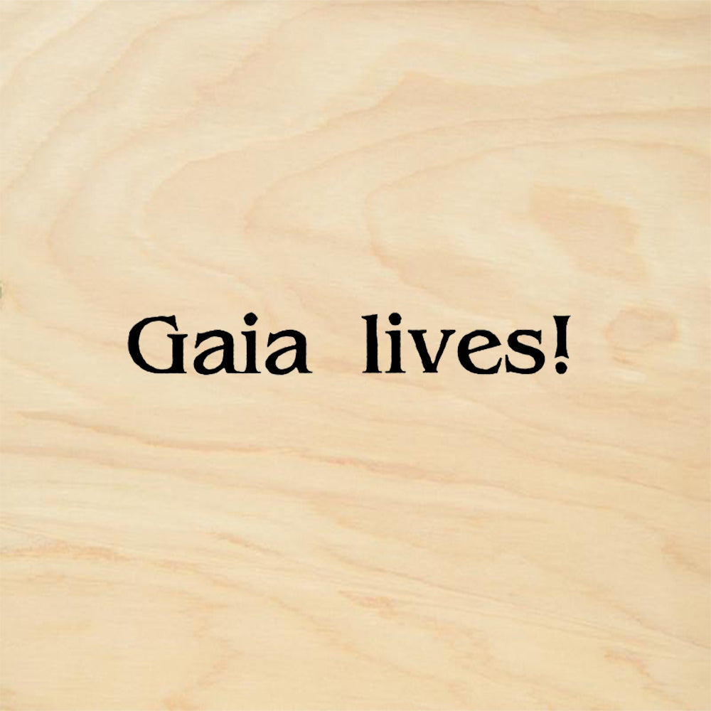 StampaFe Gaia Lives Rubber Art Stamp
