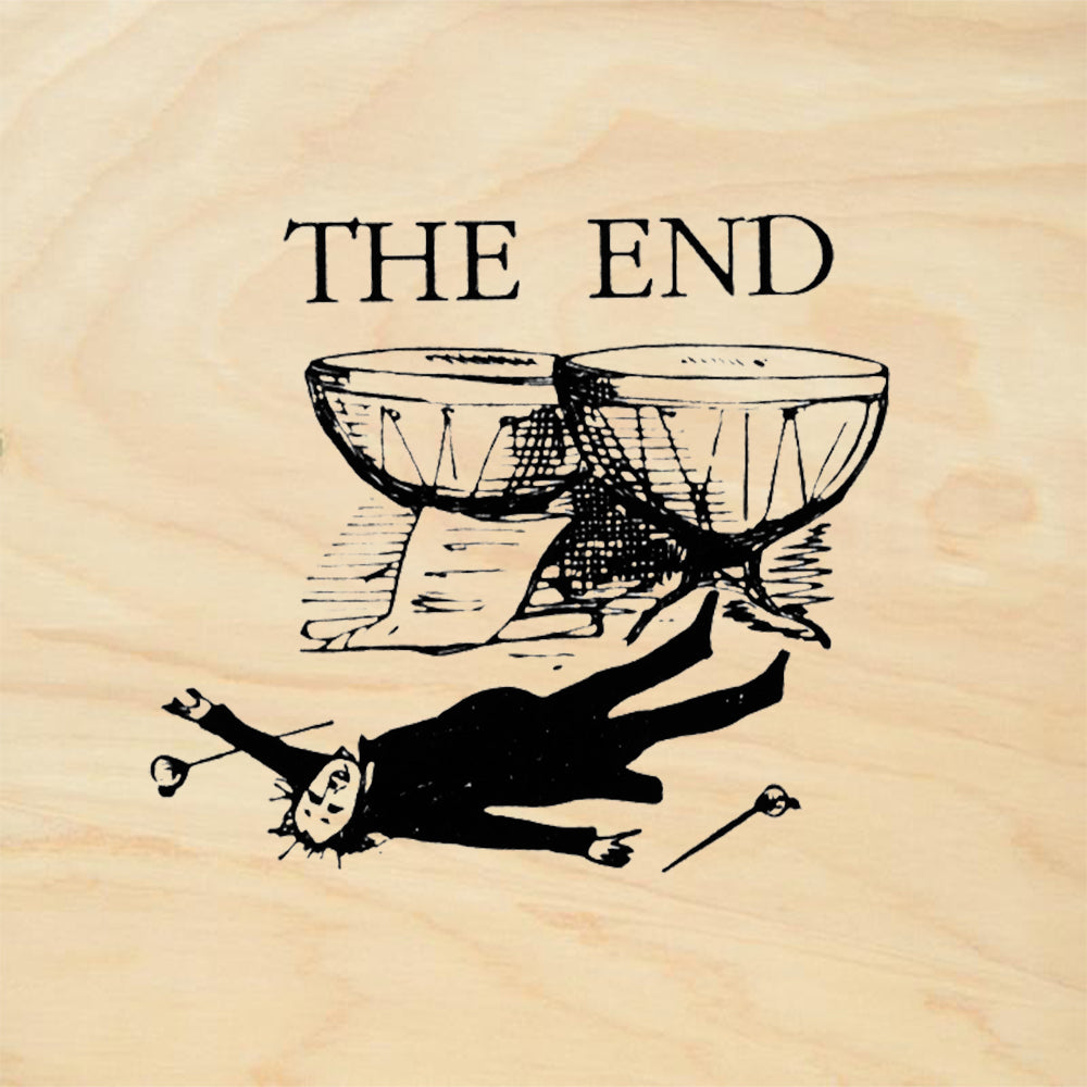 StampaFe The End Whimsical Rubber Art Stamp