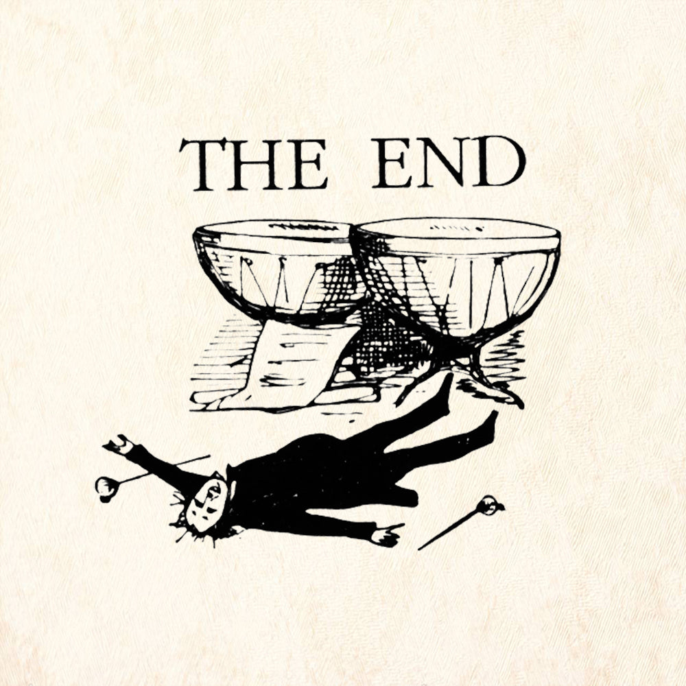 StampaFe The End Rubber Art Stamp