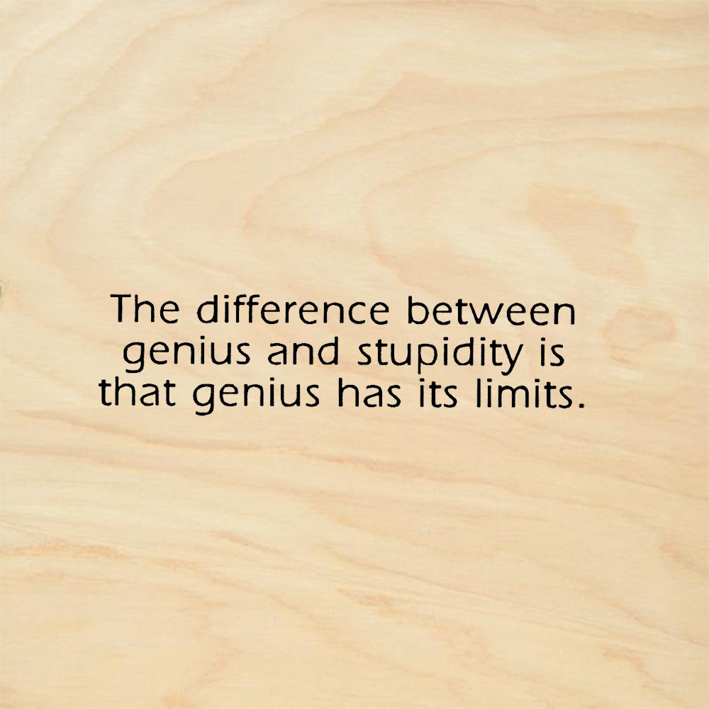 StampaFe Genius Whimsical Rubber Art Stamp