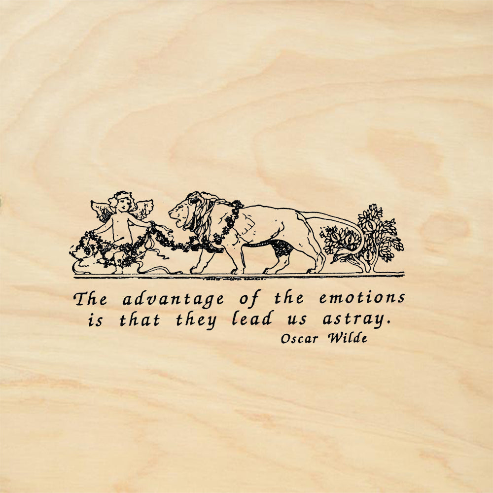 StampaFe Emotions Astray Vintage Rubber Art Stamp