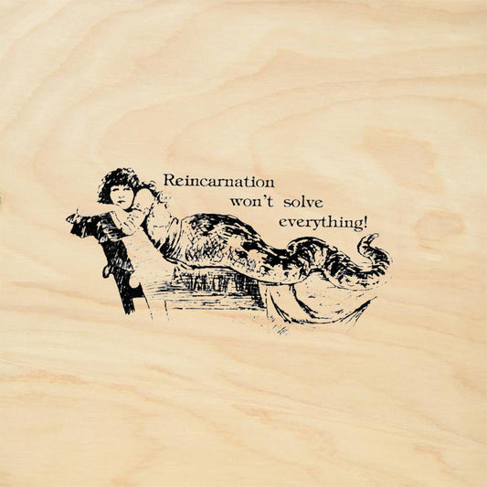 StampaFe Reincarnation Whimsical Rubber Art Stamp