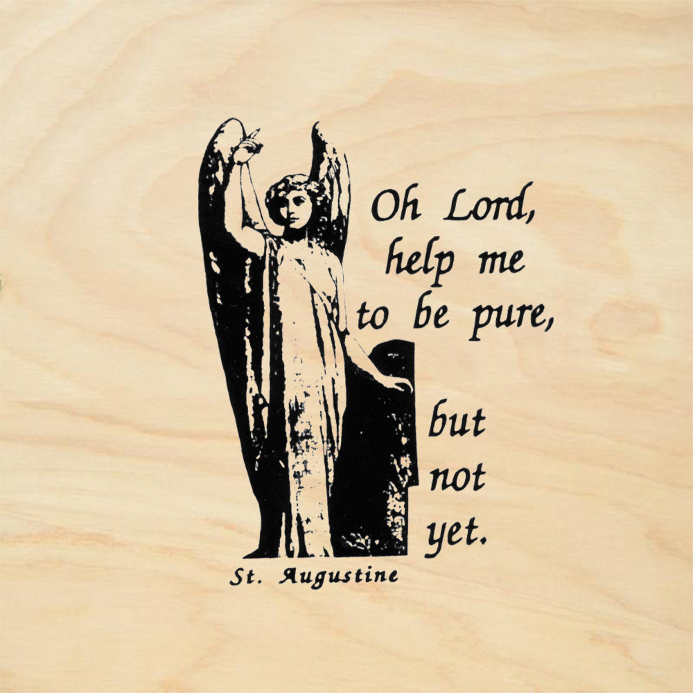 StampaFe Help Me Be Pure Celestial Rubber Art Stamp