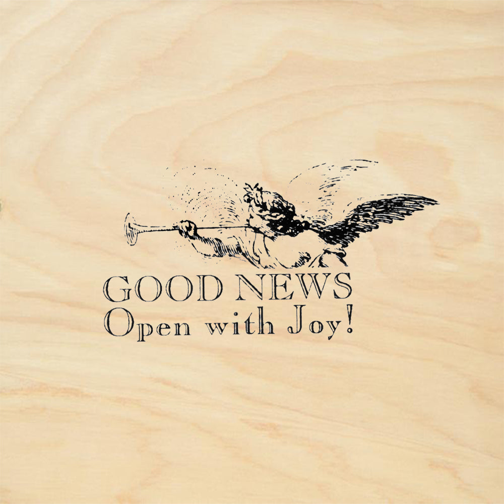 StampaFe Good News Celestial Rubber Art Stamp